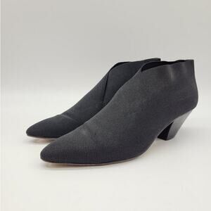 WALTER STEIGER "The Met" Stretch Slip-On Bootie Black - Size 9.5 AA